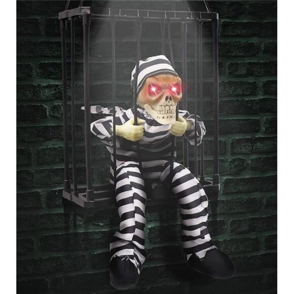 Screaming Animated Halloween Decorations,Halloween Decor Prop with Motion Sensor - Picture 7 of 7